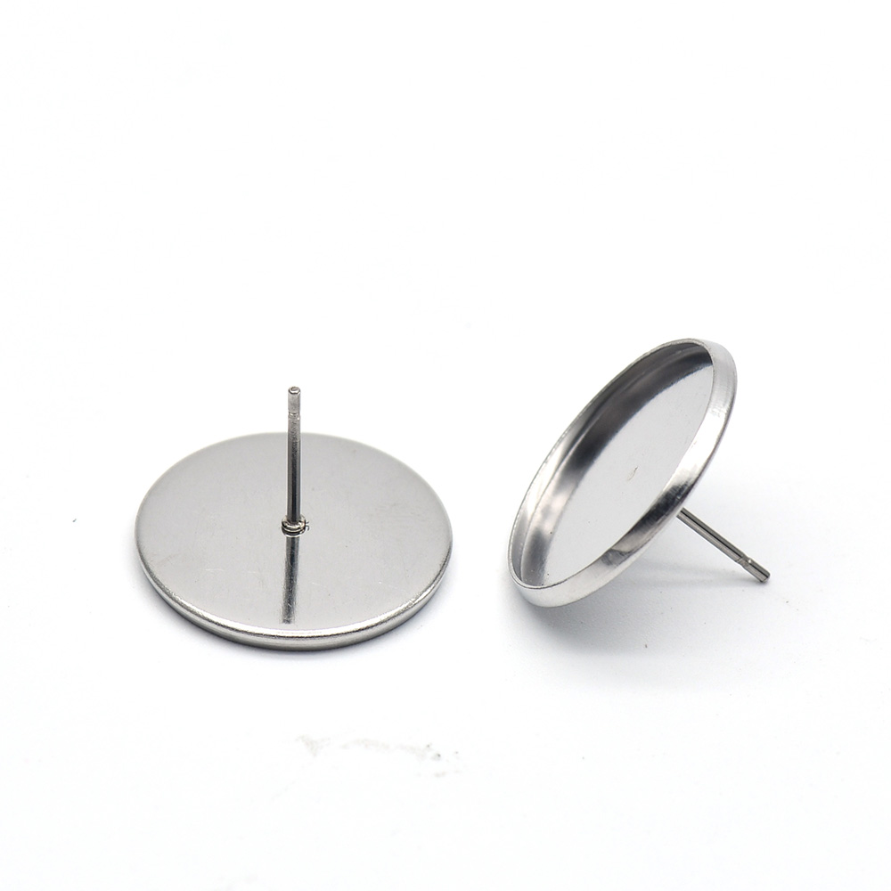 10pcs 316 Stainless Steel Blan - Jewelry Making Tray avis et prix