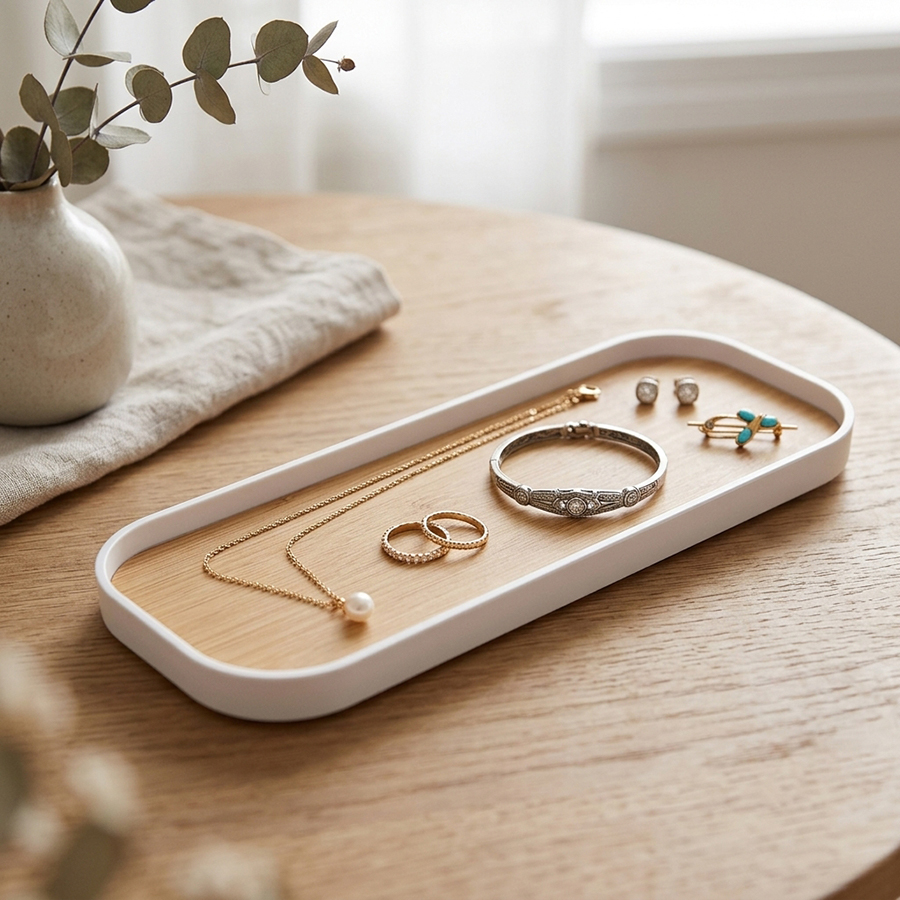 1-piece/2-piece Bathroom Vanit - Jewelry Making Tray avis et prix