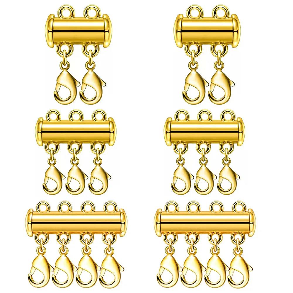 2pcs Multi Strand Necklace Lay - Jewelry Making Hardware avis et prix