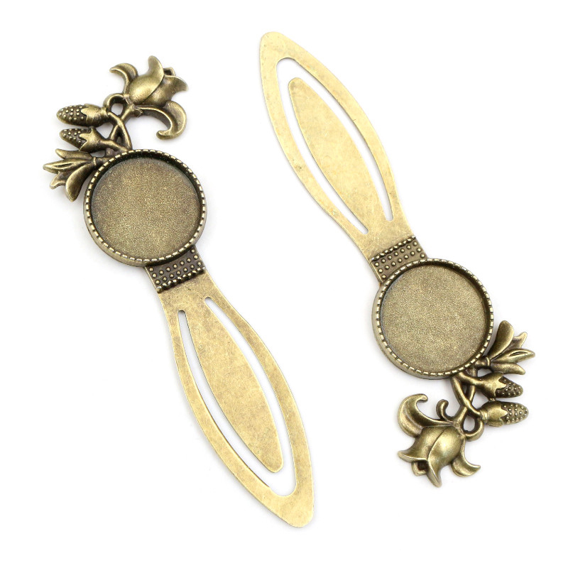 2pcs Handmade Bookmark Cabocho - Jewelry Making Tray avis et prix