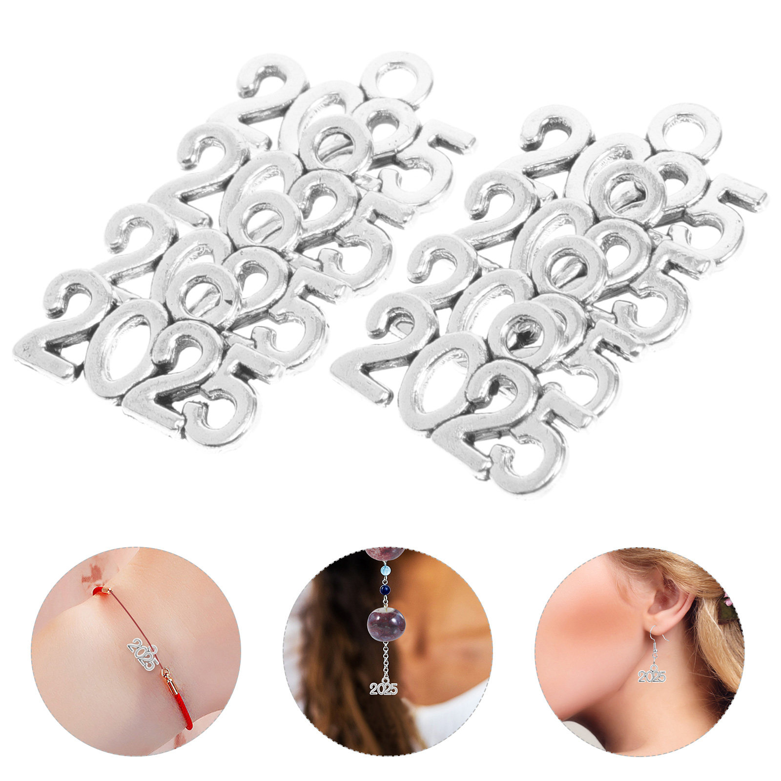 100Pcs 2025 Class Year Charms  - Jewelry Making Classes avis et prix