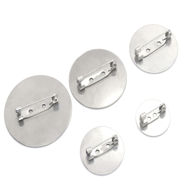 10Pcs Stainless Steel Brooch B - Jewelry Making Tray avis et prix