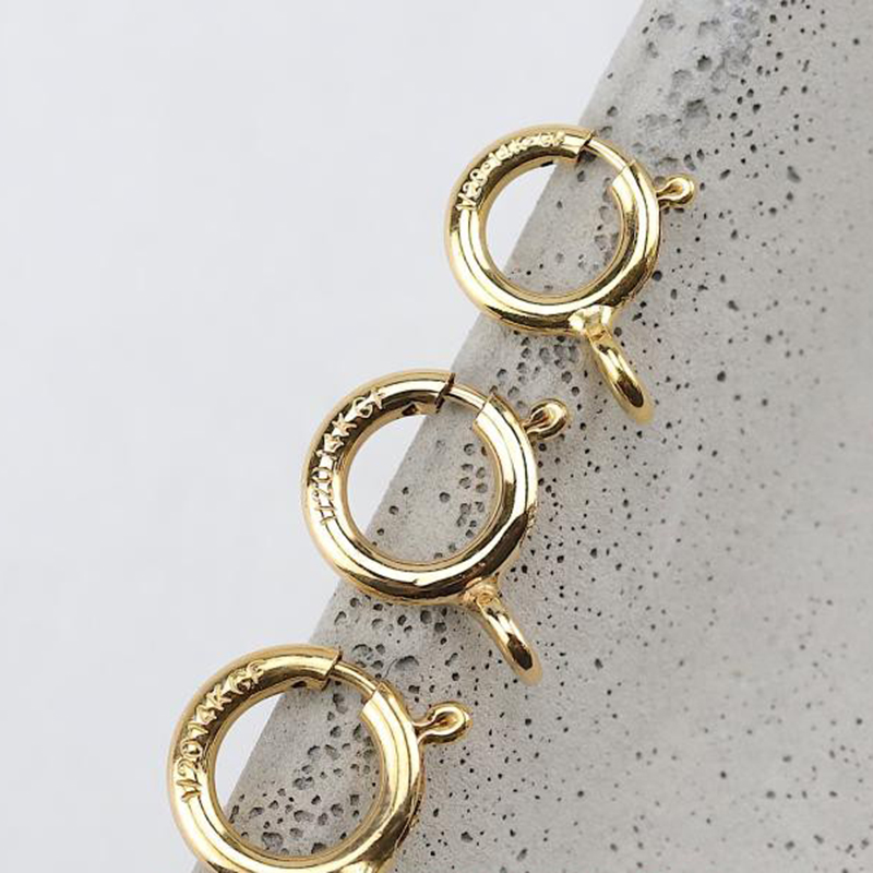 14K Gold Filled Spring Ring Cl - Jewelry Making Hardware avis et prix
